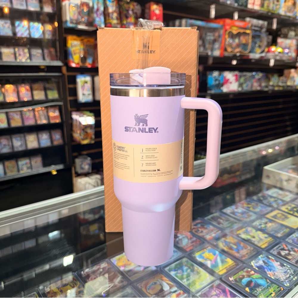 Stanley Pastel Purple Tumbler with Handle